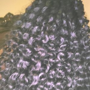 16inch Drawstring ponytail synthetic color brown #2